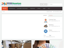 Tablet Screenshot of ppobnusantara.com